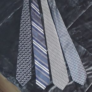 MEN'S TIE BUNDLE OF 4 TIES